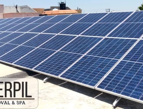 Instalación de paneles solares en Laserpil de San Luis Potosí